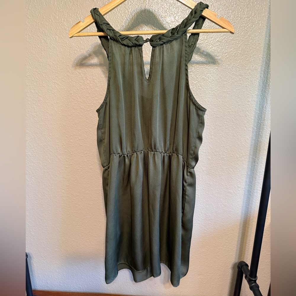Rubber Ducky Productions Olive Ruffle Mini Dress - Picture 2 of 8